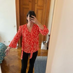 Rixo floral shirt